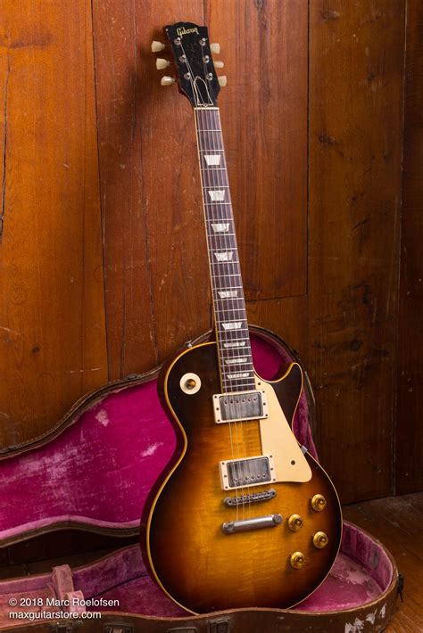 1958 Gibson Les Paul Standard Tobacco Sunburst With Images Les