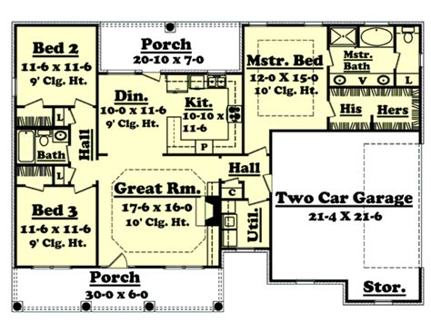 1500 Square Feet House Plans Beautiful 1500 Square Foot Ranch House