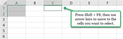How To Select Non Adjacent Cells In Excel Super Easy 2023