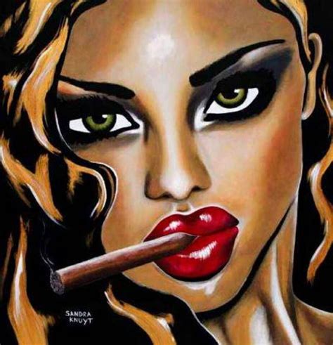 Women And Cigars Cigars And Women Women Smoking Cigars Black Women Art