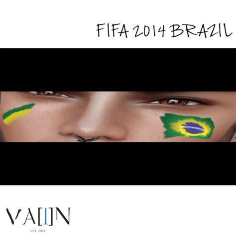 Second Life Marketplace Va I N Fifa 2014 Brazil Face Paint