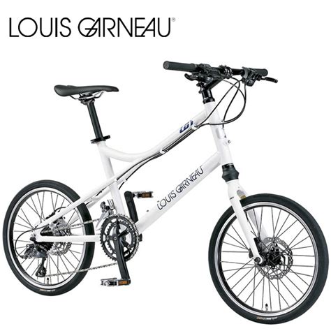 【2023年2月入荷予定】 Louis Garneau ルイガノ Easel90 Matt Lg White 小径自転車 ミニベロ