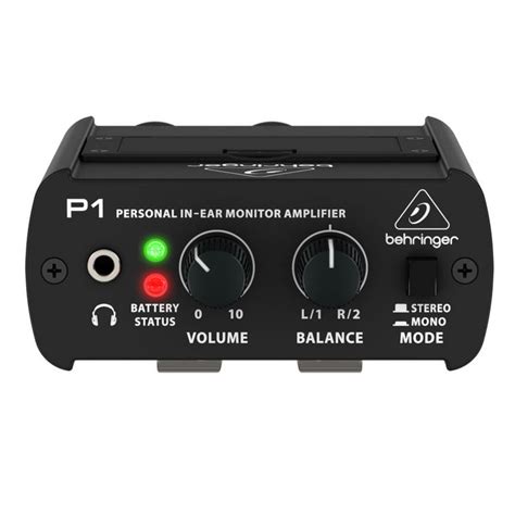 Behringer Powerplay P1 Personal In Ear Monitor Amplifier At Gear4music