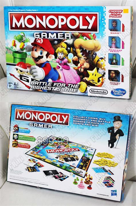 Monopoly Videojuegos Super Mario Bros Gamer Tienda Friki