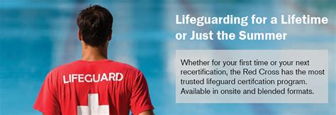 Aquatics Programs Lifeguard Training And Certification Red Cross
