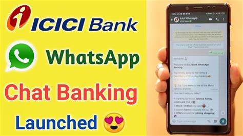 Icici Bank Whatsapp Banking ¦¦ How To Use Icici Bank Whatsapp Banking
