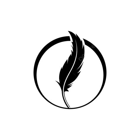 Black Feather Clipart Transparent Png Hd Black Feather Vector Logo