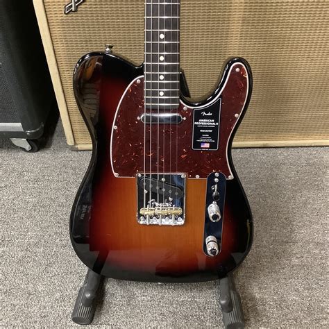 Brand New Fender American Professional Ii Telecaster Sunburst Normans Rare Guitars