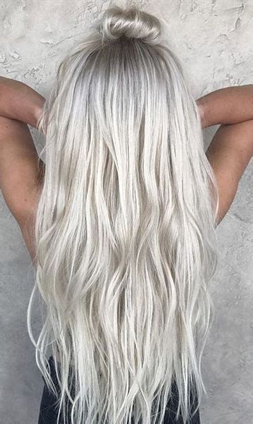 Then why not rock white blonde highlights instead? Icy Blonde Hair Color Ideas
