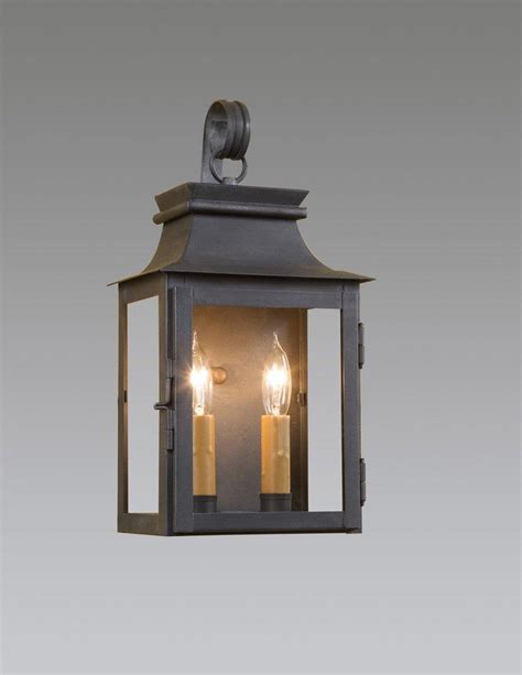 Two Light Station Lantern With Hook 15h Lewm 67 Federalist