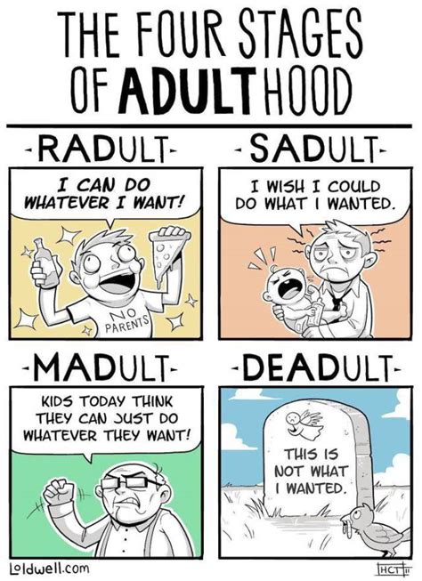 Hilarious Cartoons That Capture The Experience Of Becoming An Adult 50