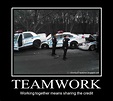 Teamwork, Work humor, Meant to be together