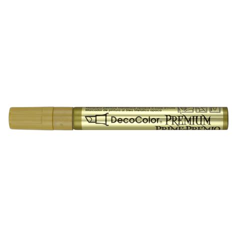 Marvy Uchida Decocolor Premium Gold Chisel Paint Marker 1 Each