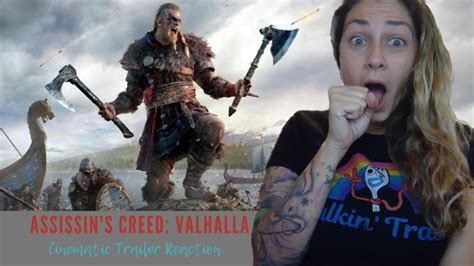 Assassin S Creed Valhalla Cinematic Trailer REACTION YouTube