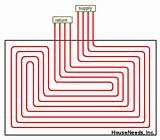 Pictures of Radiant Floor Heating Tubing Layout
