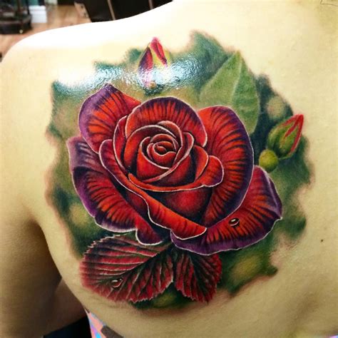Classic Red Rose Best Tattoo Design Ideas