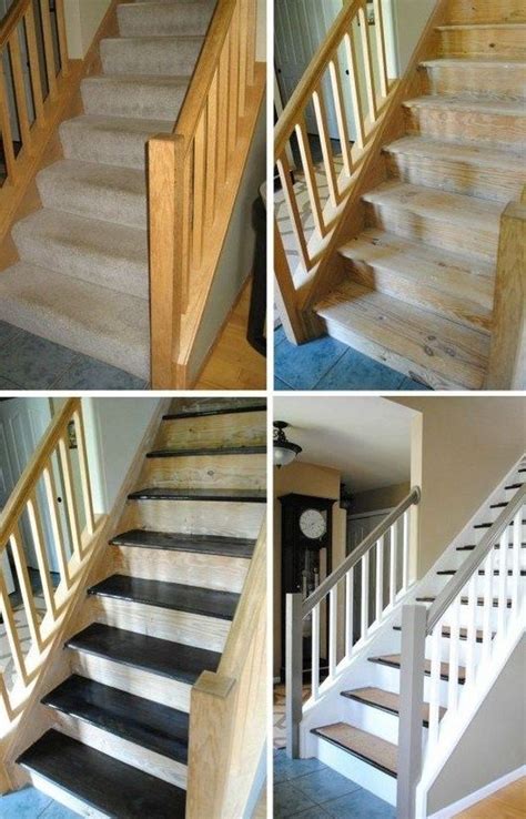 Staircase renovation and railing installation project gallery we provide renovation, stair refinishing, hardwood flooring refinishing and installation services in the following areas: Unordinary Diy Stairs To Rock This Year 23 in 2020 | Diy ...