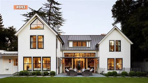 Modern Farmhouse Front Elevations