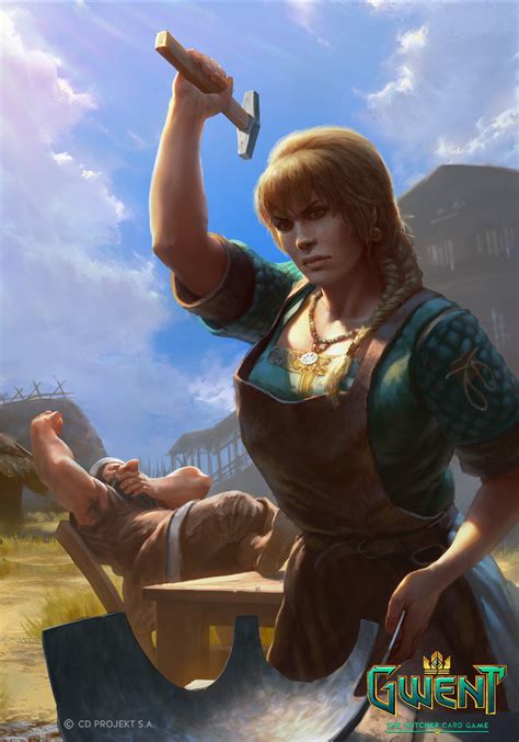 Gwent The Witcher Card Game Art By Manuel Casta N