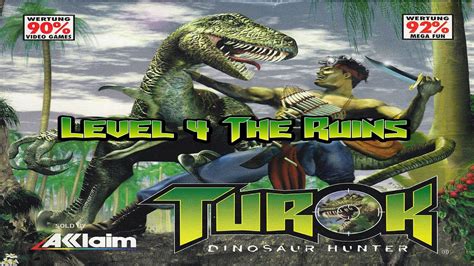 Nintendo Turok Dinosaur Hunter Level The Ruins Part Of Youtube