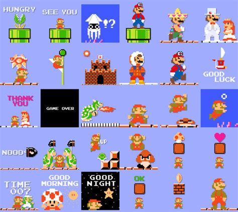 Delight Your Friends By Sending Them 8 Bit Super Mario Imessages