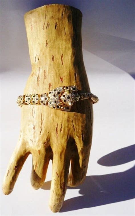 Susan Lucci Designed Leopard Bracelet Estate Personal Collection