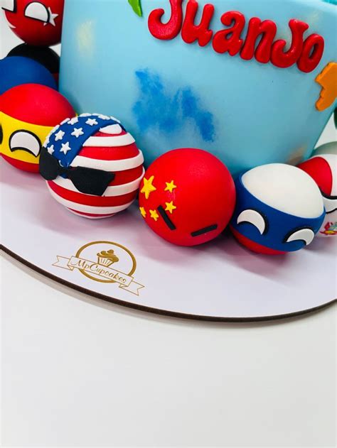 Torta Paises Country Cakes Countryballs In Cake Cupcakes Quick
