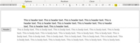 How To Create Different Horizontal Margins In The Header And Footer Word 365 Office Todo