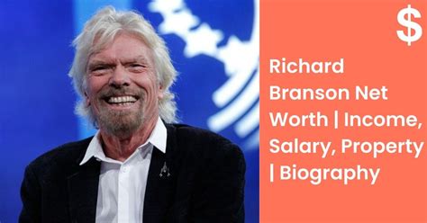 2024 Richard Branson Net Worth Income Salary Property Biography