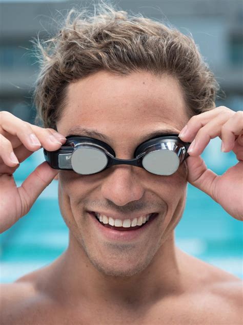 HUD swim goggles put performance data in your face