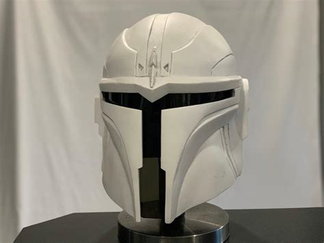 Please enjoy the video, or i will be sad. Mandalorian Helmet. Great for a Star Wars costume. The | Etsy