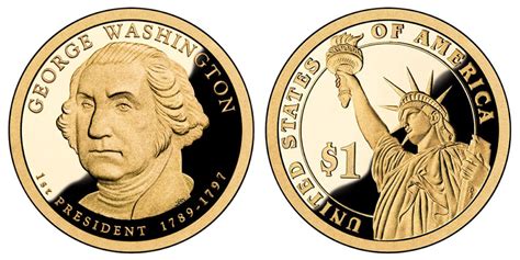 1789 1797 George Washington 1 Gold Dollar Coin Value