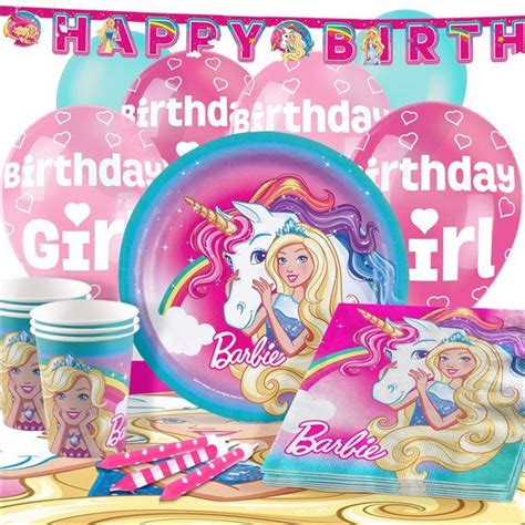 Barbie Dreamtopia Party Pack Deluxe Pack For 16 In 2020 Party Packs