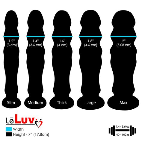 Leluv Smoothie 7 Inch Dildo 3d Printed Select Girth And Etsy