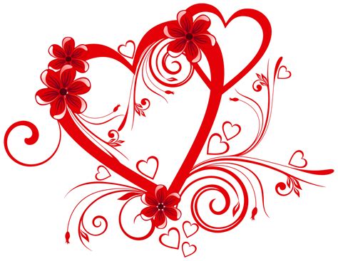 Free Heart Flower Cliparts Download Free Heart Flower Cliparts Png
