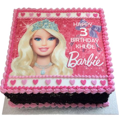 Barbie Edible Frosting Image Cake Topper Sheet ABPID Vlr Eng Br