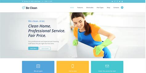 Try bark for free now 15+ Home and Office Cleaning Company WordPress Themes ...