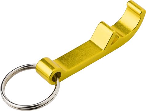 Key Holder And Bottle Opener Yellow Keychains Reklámajándékhu Ltd