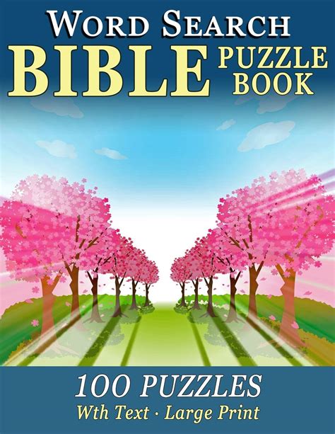 Word Search Bible Puzzle Book 100 Puzzles For People With Dementia By