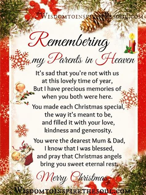 Remembering My Parents In Heaven Merry
