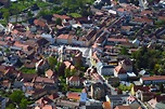 Luftaufnahme Radeburg - Altstadtbereich und Innenstadtzentrum mit dem ...