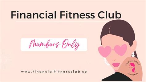 Financial Fitness Club Members Only