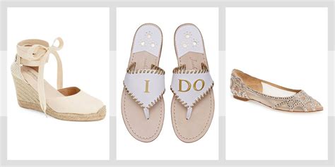 Shop for cheap wedding shoes? 18 Chic Beach Wedding Shoes, Sandals and Wedges for Brides ...