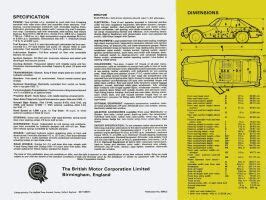 MG MGB GT Brochure