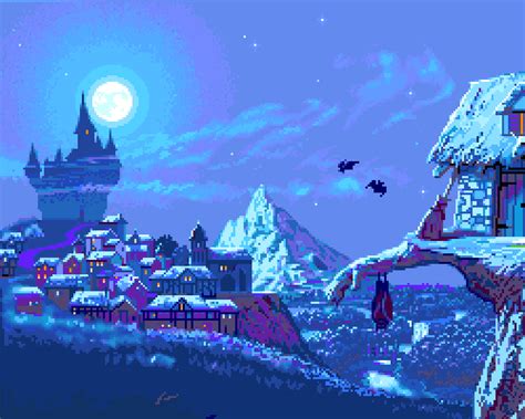 Animated Pixel Art Wallpaper  Follow The Vibe And Change Your