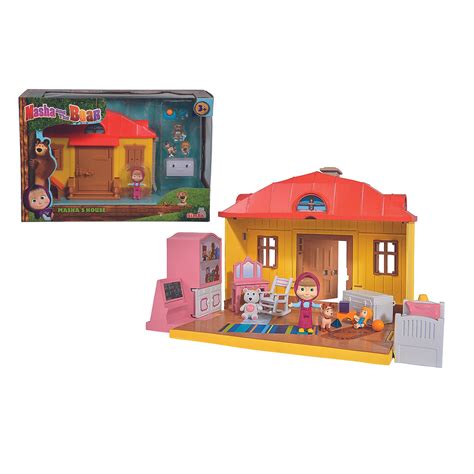 Đồ Chơi Ngôi Nhà Masha And The Bear Masha Playset Mashas House 109301633 Đồ Chơi Simba Tiki