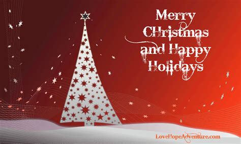 I Wish You A Merry Christmas - Love Hope Adventure