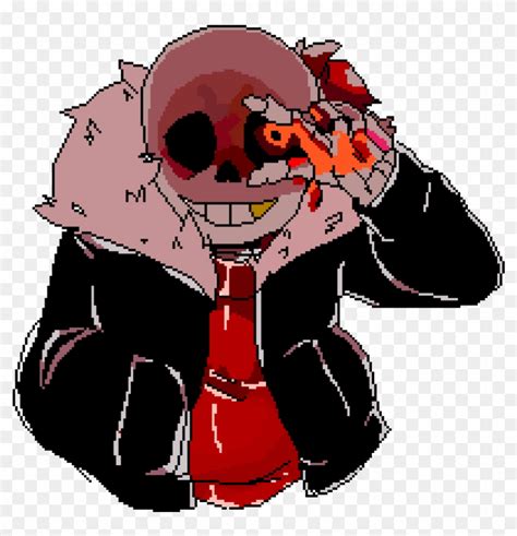 Main Image Underfell Sans By Thereaper Underfell Sans Png Clipart