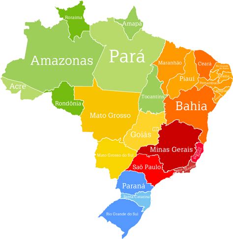 Mapa Político Do Brasil Doc Sports™