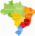 Mapa Político do Brasil - Doc Sports™
